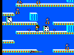 Teddy Boy Blues screenshot 2 for Sega Mark III